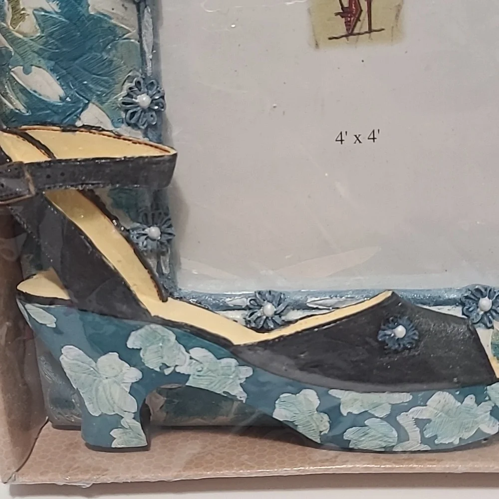 Shoe Blue‎ Picture Frame 4X4